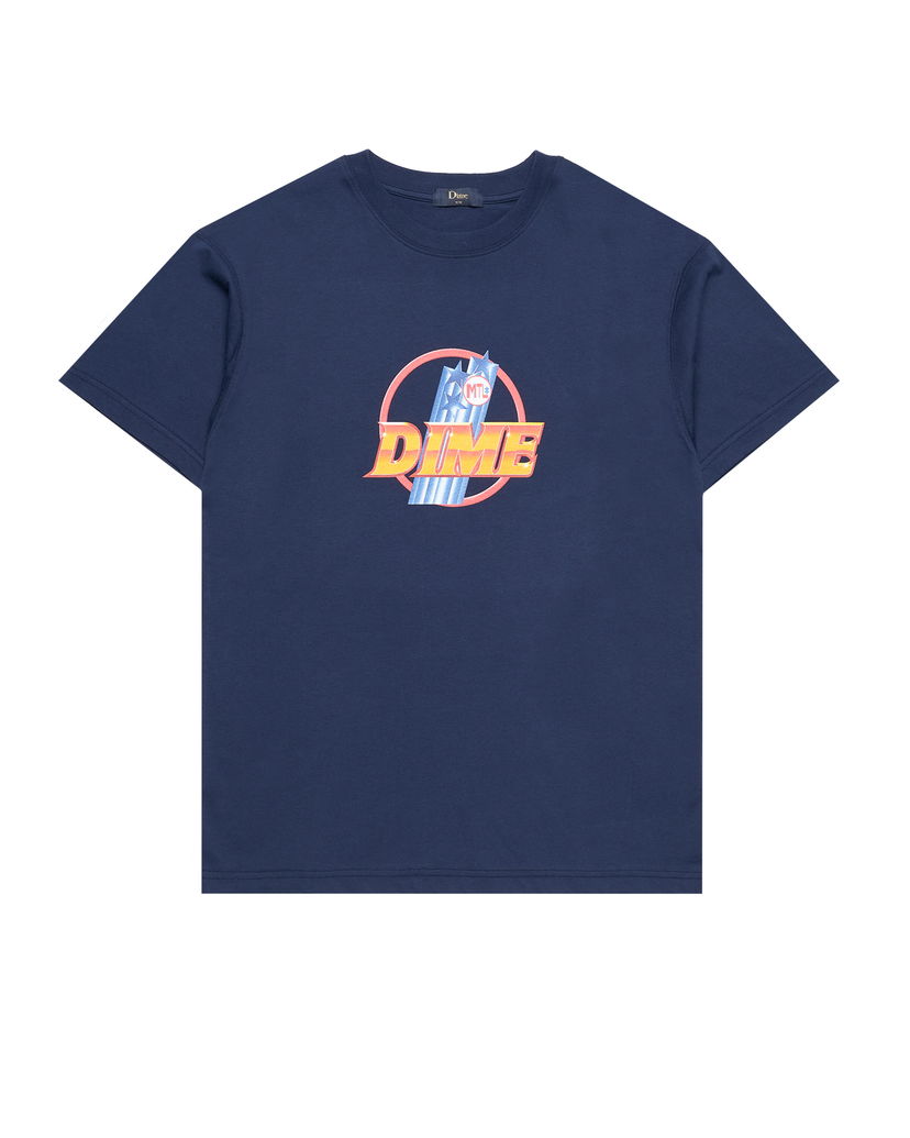 T-shirt Dime Lance T-Shirt Mörkblå | DIMEFA2427NVY