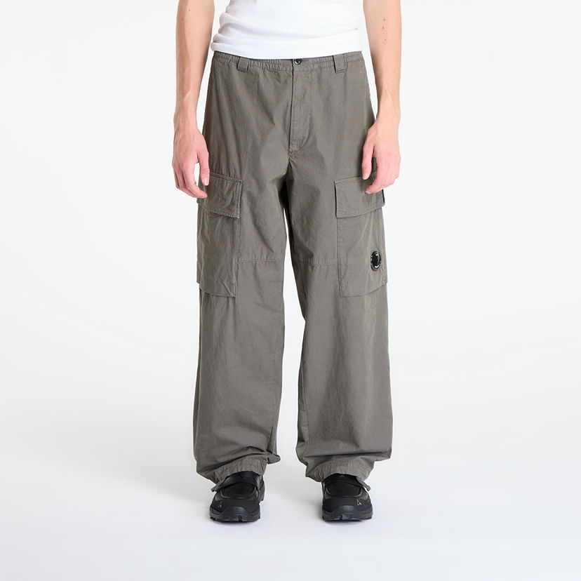 Cargo byxor C.P. Company Microreps Boxy Cargo Pants Gunmetal Grå | 19CMPA066A110324G-921