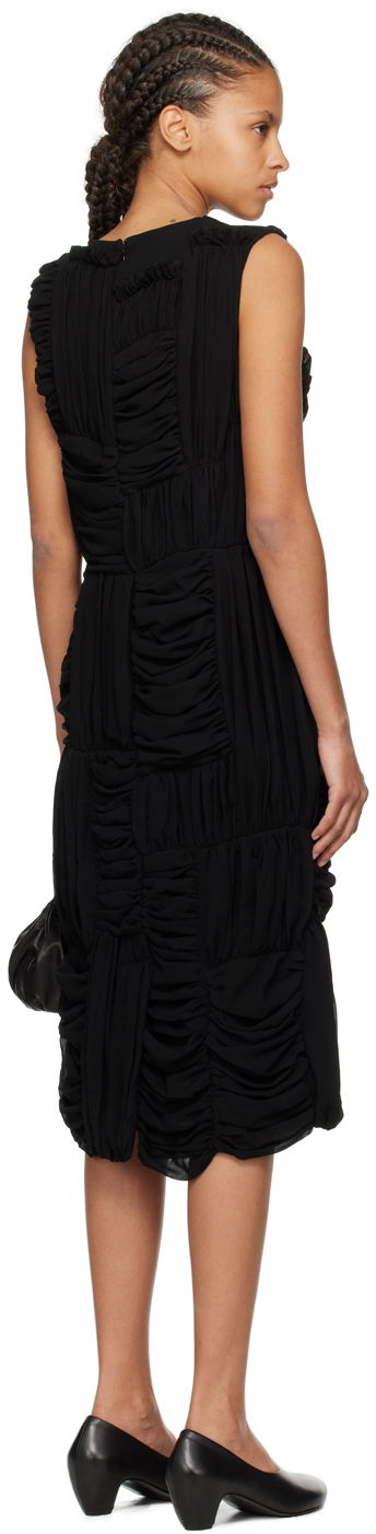 Klä Comme des Garçons Comme des Garçons Ruched Midi Dress Svart | RM-O012-051, 2