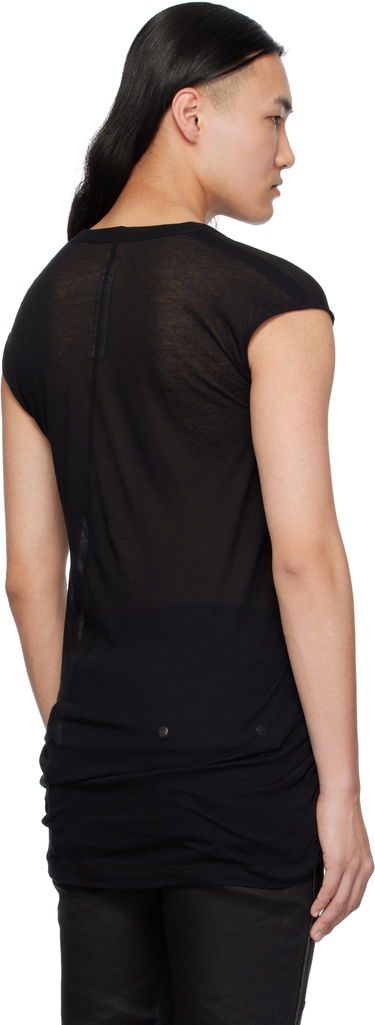 Linne Rick Owens Rick Owens Hollywood Deep V SL T-Shirt Svart | RU01E5233 UC, 2