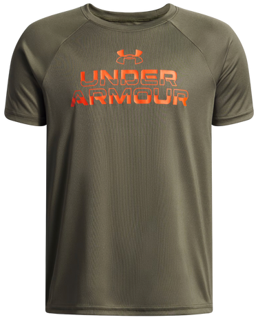 T-shirt Under Armour Tech Split Wordmark Short Sleeve T-Shirt Grön | 1383010-390, 0