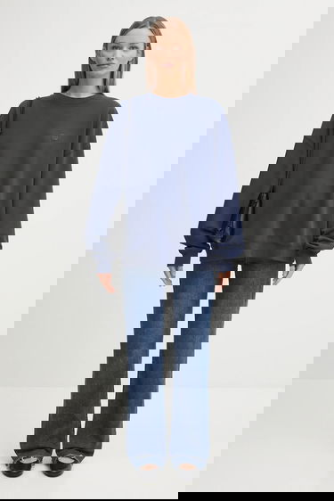 Sweatshirt Anine Bing Anine Bing Miles Sweatshirt Mörkblå | A.08.11205, 4