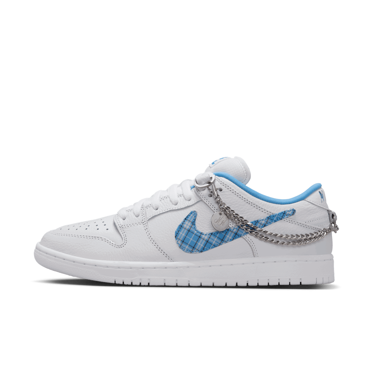 Sneakers och skor Nike SB Nicole Hause x Dunk Low Pro "White & University Blue" Vit | FZ8802-100, 0