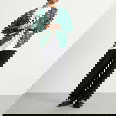 Sweater BBC IceCream Monogram Knit Cardigan, Size Large Grön | IC25333-GRN, 4