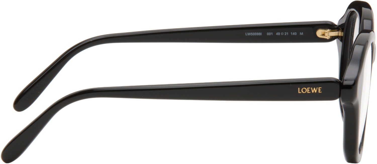 Solglasögon Loewe LOEWE Slim Round Glasses Svart | LW50099IW49001 192337225260, 1