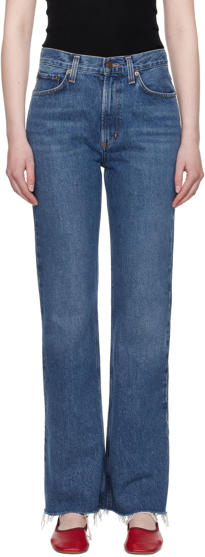 Jeans AGOLDE AGOLDE Leena Jeans Blå | A218-1535