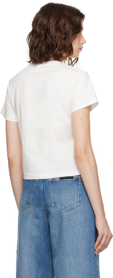 T-shirt Ksubi Ksubi Leo Shrunken Short Sleeve T-Shirt Vit | WPF25TE002, 2