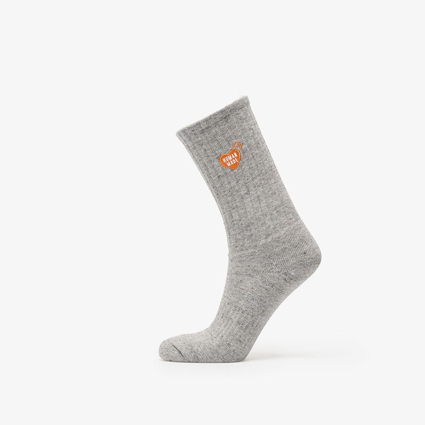 Strumpor Human Made HUMAN MADE Pile Socks 1-pack Grå | HM30GD064GY