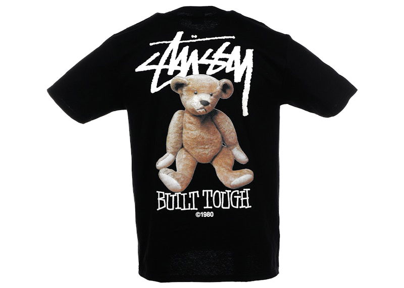 T-shirt Stüssy Stussy Built Tough Graphic T-Shirt Svart | 1904893-BLAC