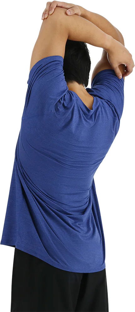 T-shirt TYR RAGLAN Short Sleeve T-Shirt Blå | mptrso3a-981, 1