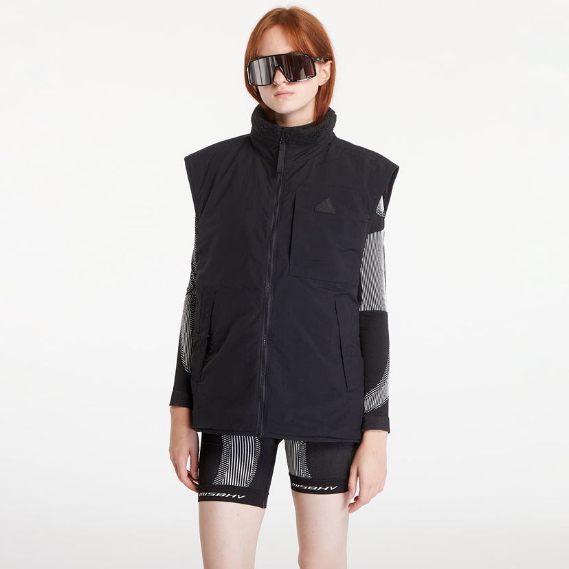Väst adidas Performance City Escape Reversible Vest Black/ Black Svart | IV9768