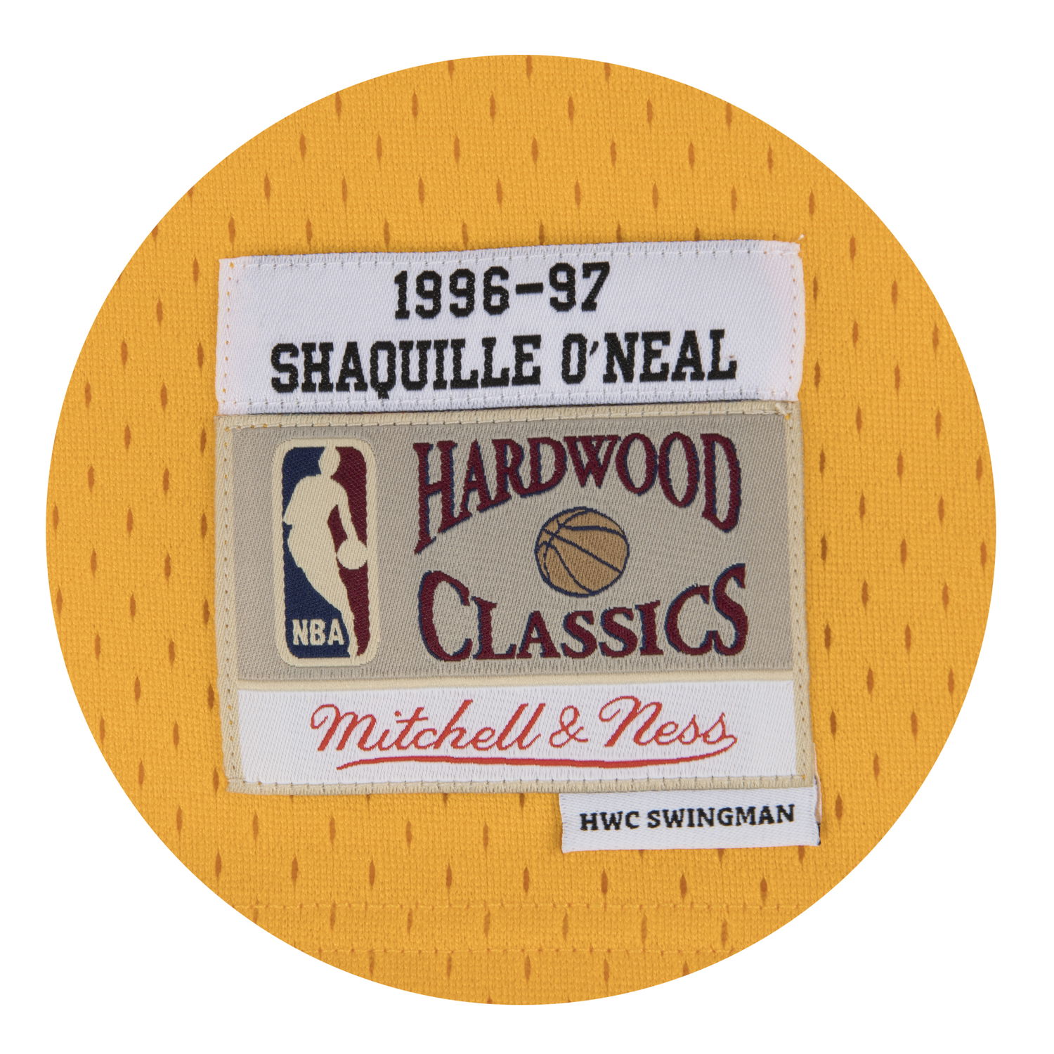 Jersey Mitchell & Ness LA Lakers Shaquille O´neil NBA Swingman Jersey Gul | SMJYGS18177-LALLTGD96SON, 1