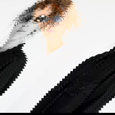 Klä adidas Originals adidas x Ksenia Schnaider Denim Shirt Svart | IJ8342, 2