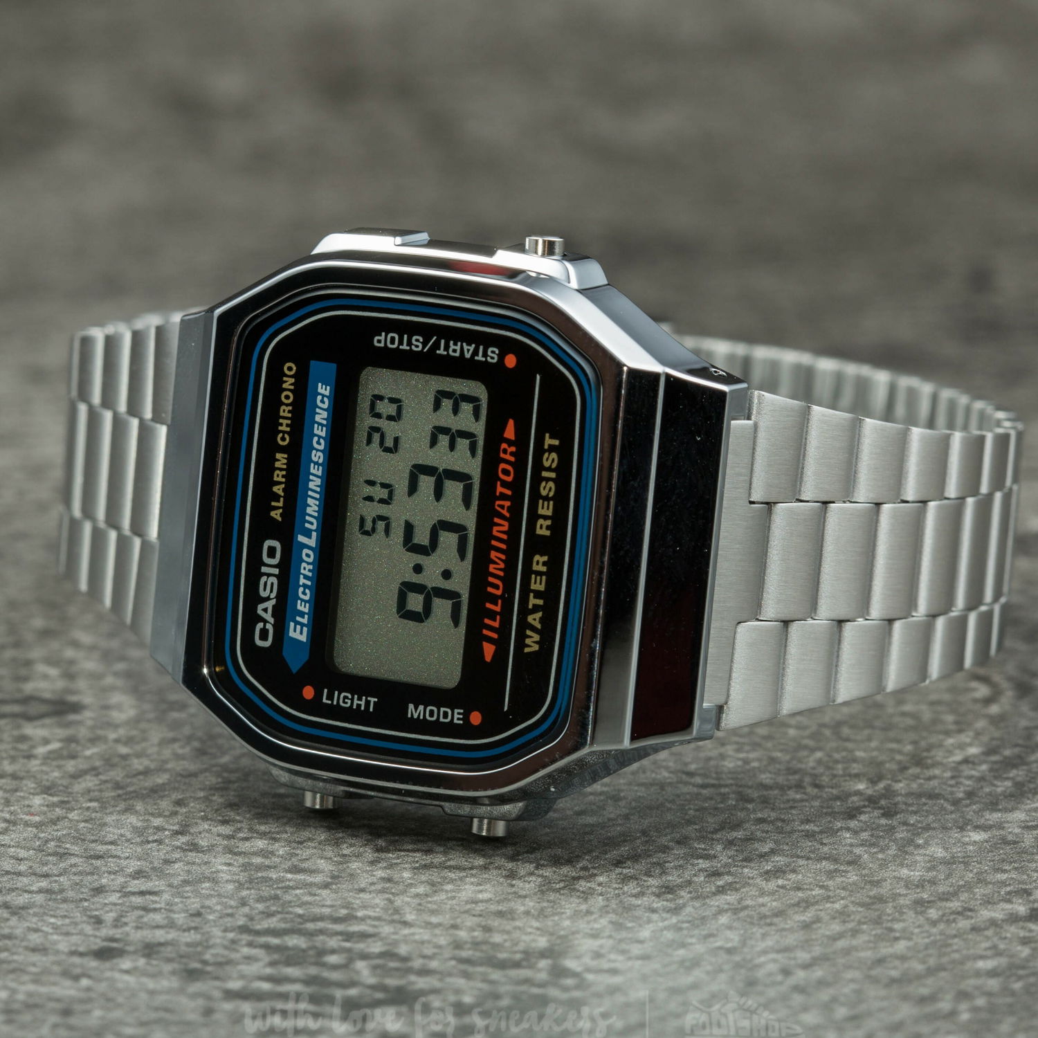 Klocka CASIO Collection Metallisk | A168WA-1YES, 0