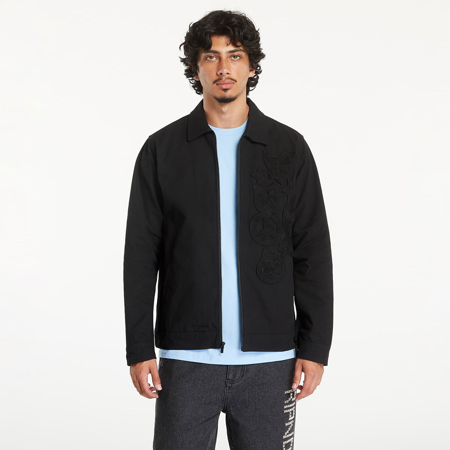 Jacka RIPNDIP Playdate Workman Jacket Black Svart | RNDSUM24100, 0