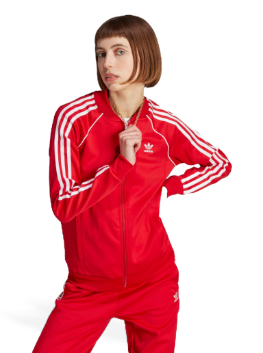 Jacka adidas Originals Adicolor Classics SST Track Top Röd | IK4032