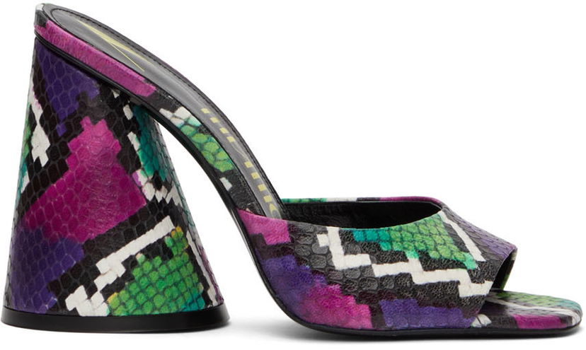Klä The Attico Attico Luz Heeled Sandals Flerfärgad | 227WS502 EL003