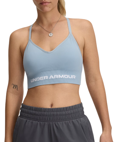 Behå Under Armour Vanish Seamless Low Sports Bra Blå | 1384417-466, 0