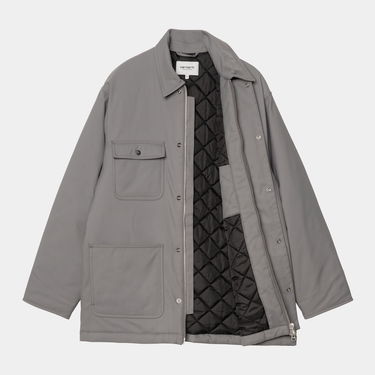 Rockar Carhartt WIP Carhartt WIP Leroy Chore Coat Grå | I035343_7, 5