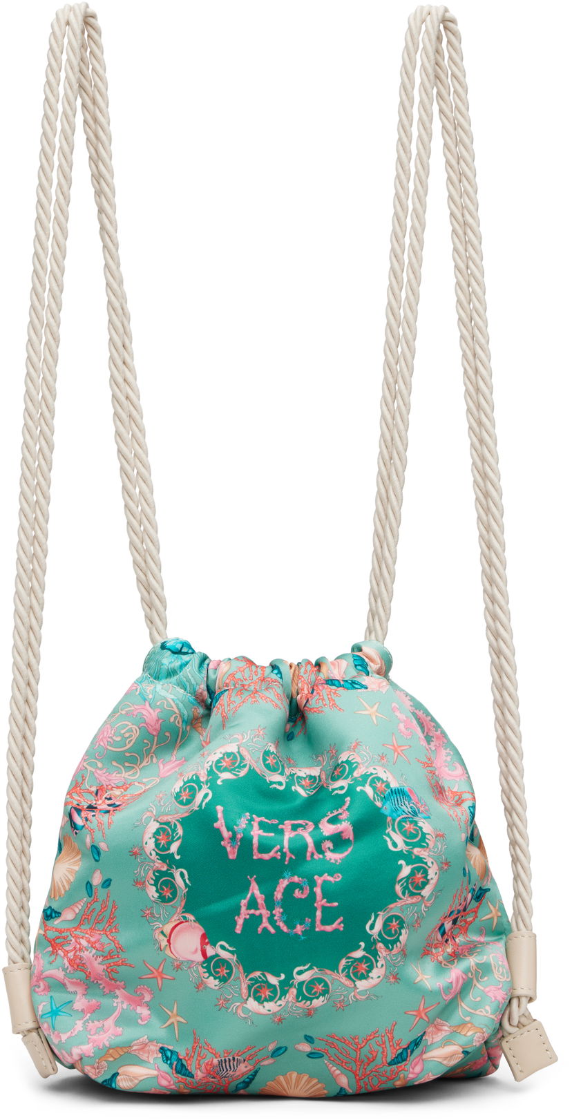 Ryggsäck Versace Versace Underwater Barocco Bucket Backpack Grön | 1020953_1A15257