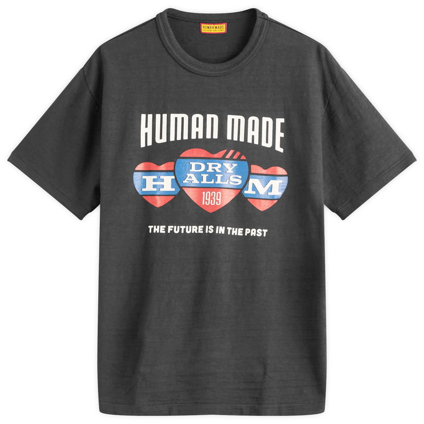 T-shirt Human Made Multi Heart T-Shirt, Size Large Svart | HM30TE003-BLK