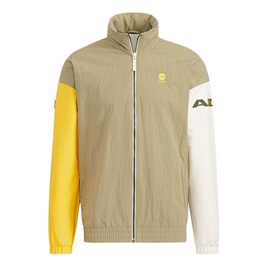 Vindjacka adidas Originals Neo Contrasting Colors Sports Jacket Beige | HD4640