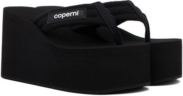 Kläder Coperni Coperni Wedge Sandals Svart | COPSH09440, 3