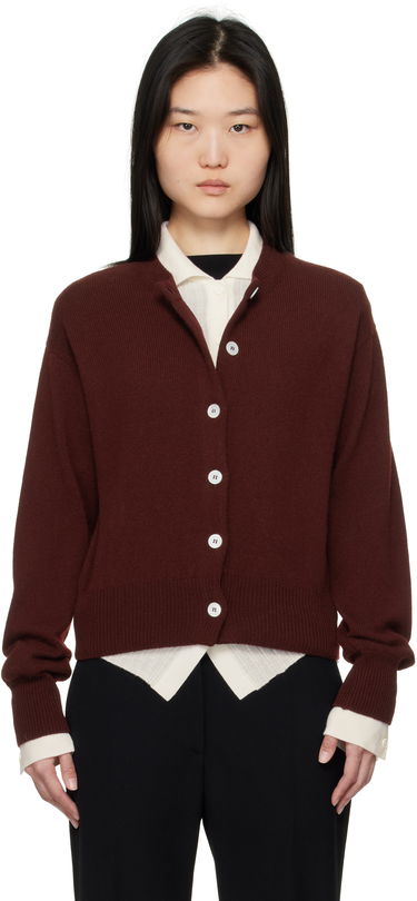 Sweater &Daughter &Daughter Ada Crewneck Cardigan Bourgogne | HKN03904, 0