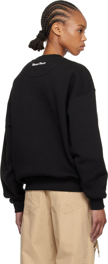 Sweater KENZO Kenzo Paris VERDY Edition Embroidered Oversized Sweatshirt Svart | FF52SW1944MB, 2