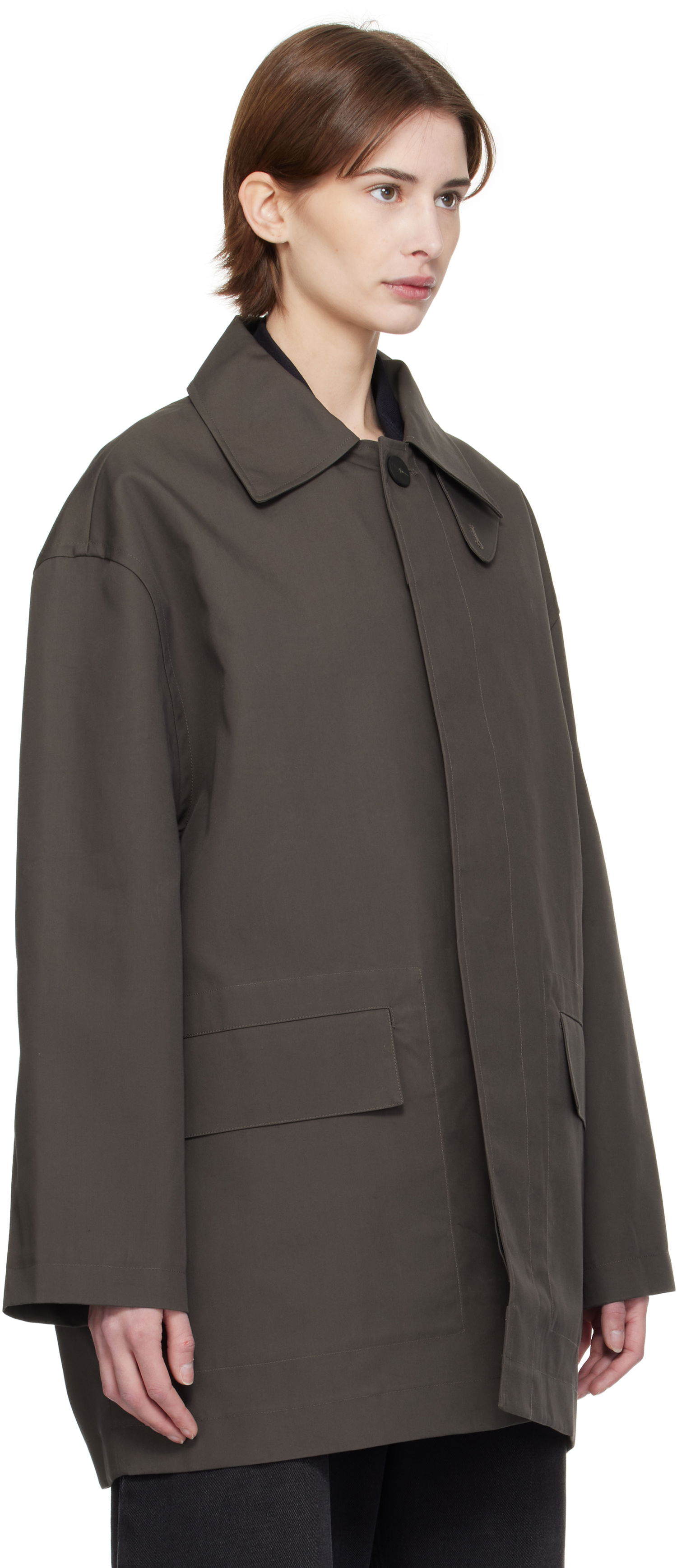 Vindjacka Studio Nicholson Studio Nicholson Measure Jacket Grön | MEASURE SN - 751, 1