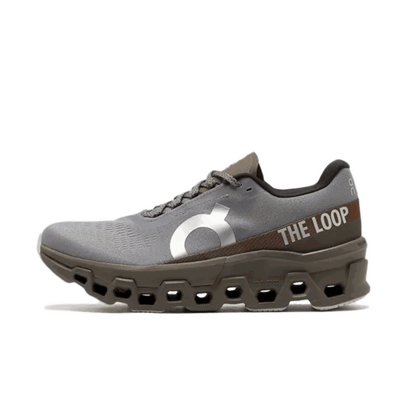 Sneakers och skor On Running Pleasures x Cloudmonster 2 PLS-TL "Mist & Olive" Brun | 3MF10493192
