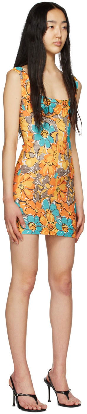 Klä Miaou Miaou Vivi Floral Mini Dress Flerfärgad | 5022-CL-PFO-SCR, 1