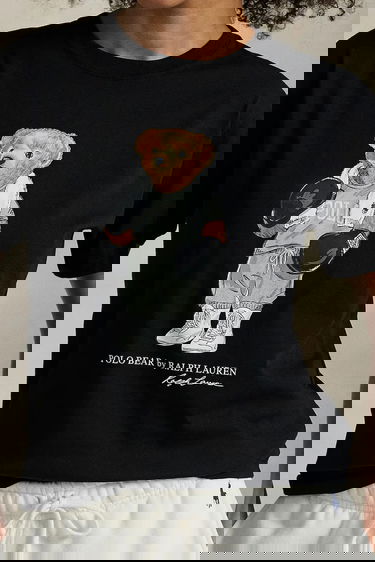 T-shirt Polo by Ralph Lauren Polo Ralph Lauren Boxer Bear T-Shirt Svart | 211971709, 3