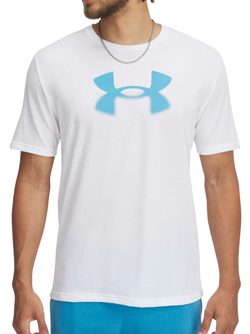 T-shirt Under Armour Reflective Big Logo Short Sleeve T-Shirt Vit | 1390207-100
