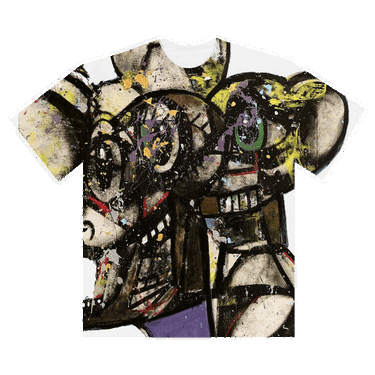 T-shirt Cactus Jack by Travis Scott Portrait Of Travis T-Shirt Vit | CJMF SS06 WHIT, 0