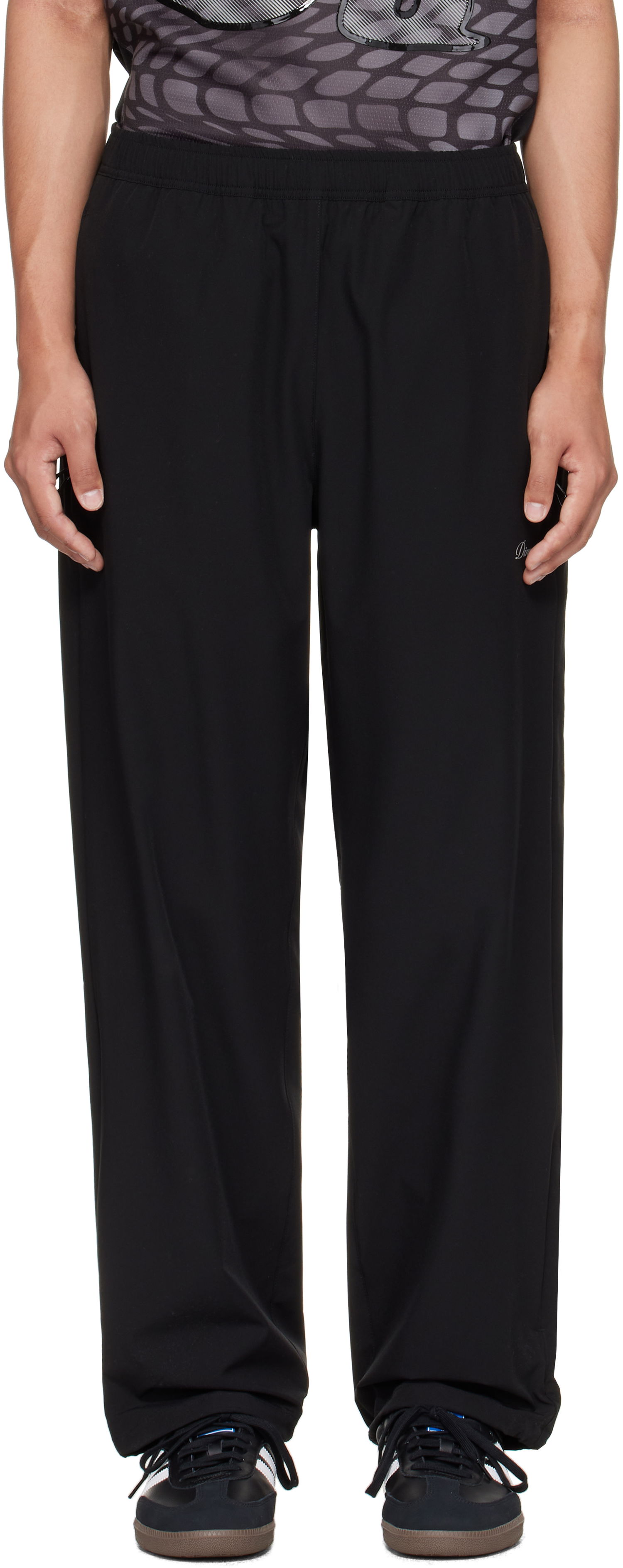 Träningsbyxor Dime Dime Athletic Zip Sweatpants Svart | DIMEFA2517BLK, 0