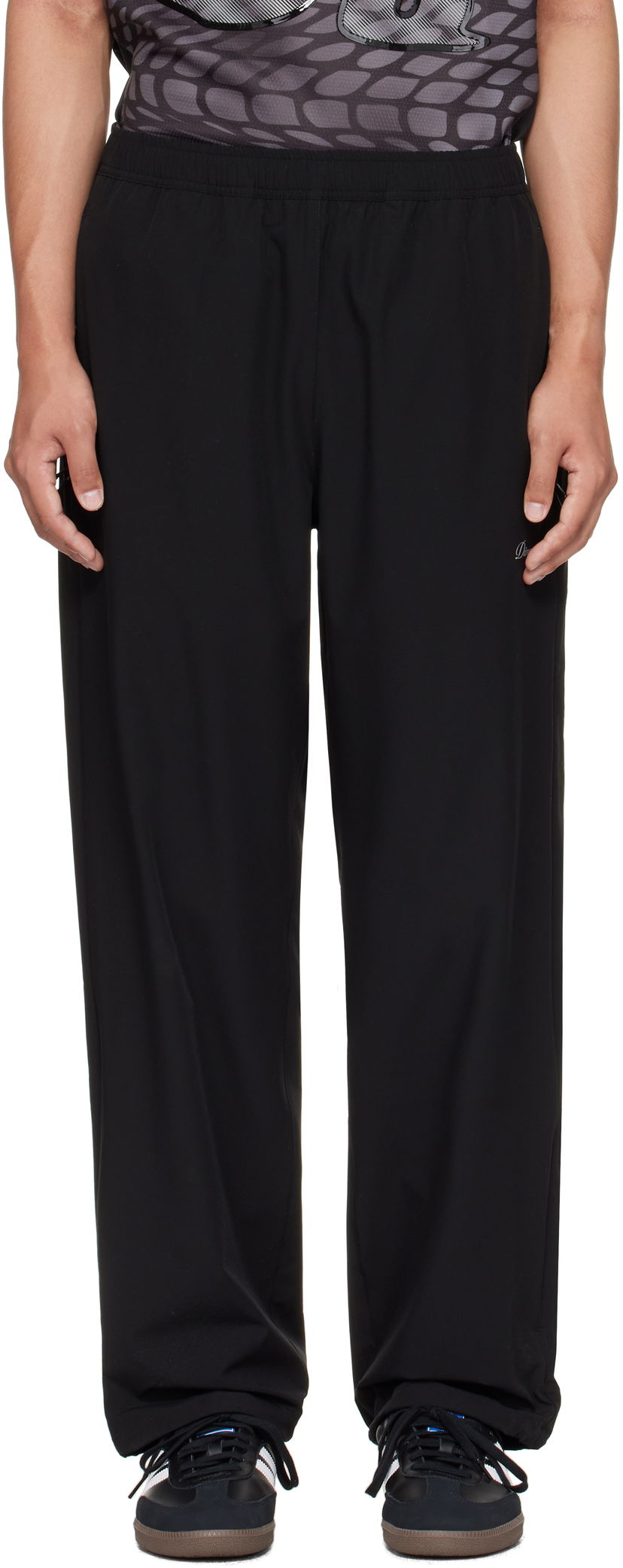 Träningsbyxor Dime Dime Athletic Zip Sweatpants Svart | DIMEFA2517BLK