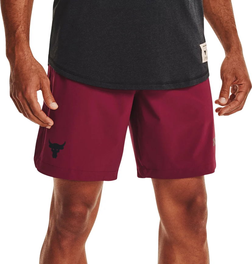 Shorts Under Armour Project Rock Snap Training Shorts Röd | 1361616-626
