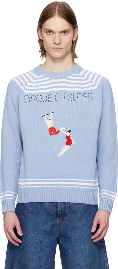 Sweater KidSuper KidSuper Cirque du Soleil Edition 'Cirque' Sweater Blå | SS25-SW-11, 0