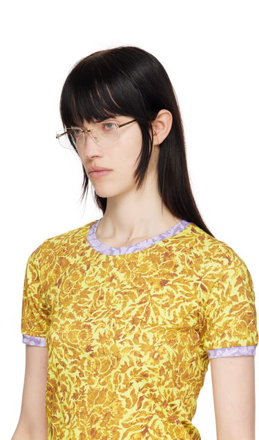 Solglasögon FENDI Fendi First Crystal Glasses Metallisk | FE5116US@58030 192337204203, 3