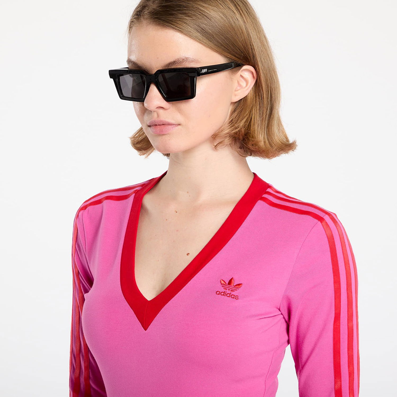 Klä adidas Performance Adicolor Classics 3-Stripes Maxi Dress Rosa | JY2941, 1