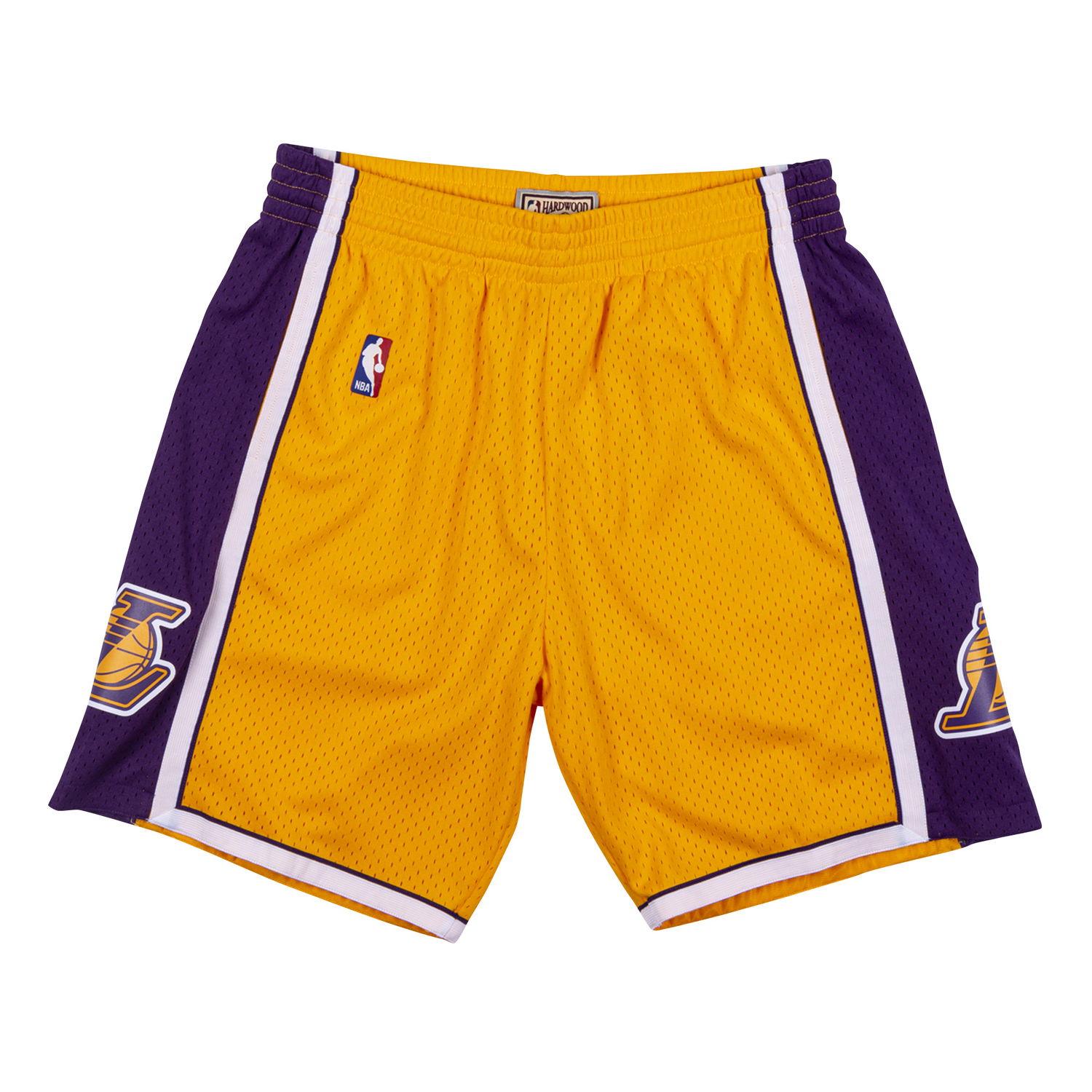 Shorts Mitchell & Ness NBA Swingman Shorts Los Angeles Lakers Gul | SMSHCP19075-LALLGPR091, 0