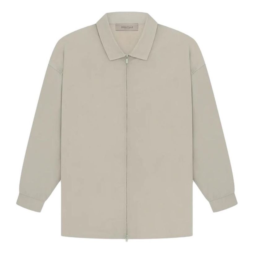 Jacka Fear of God Essentials Barn Long Sleeve Jacket Beige | 202BT224194F