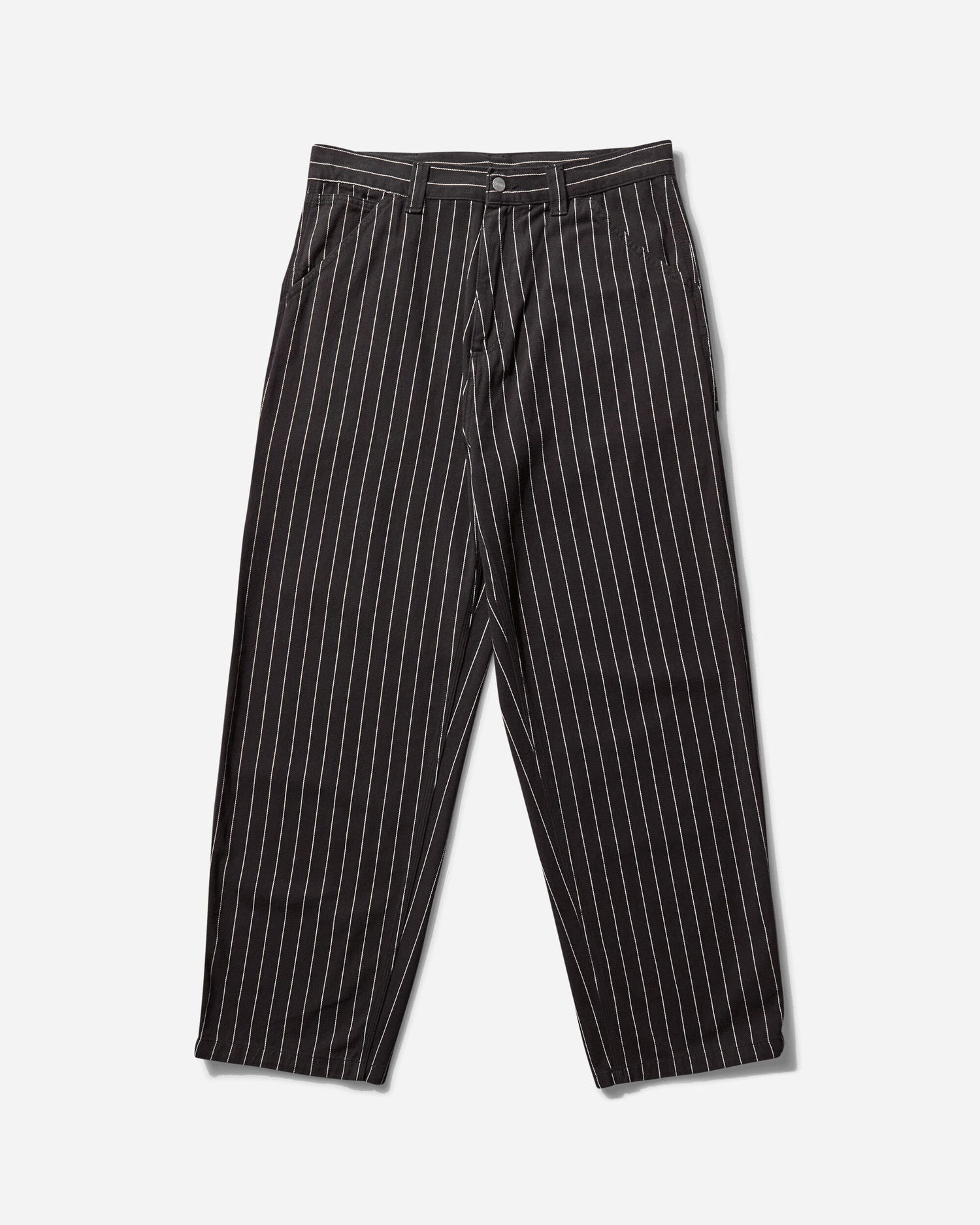 Byxor Carhartt WIP OG Single Knee Seaton Stripe Pants Svart | I034800 2MB02, 1