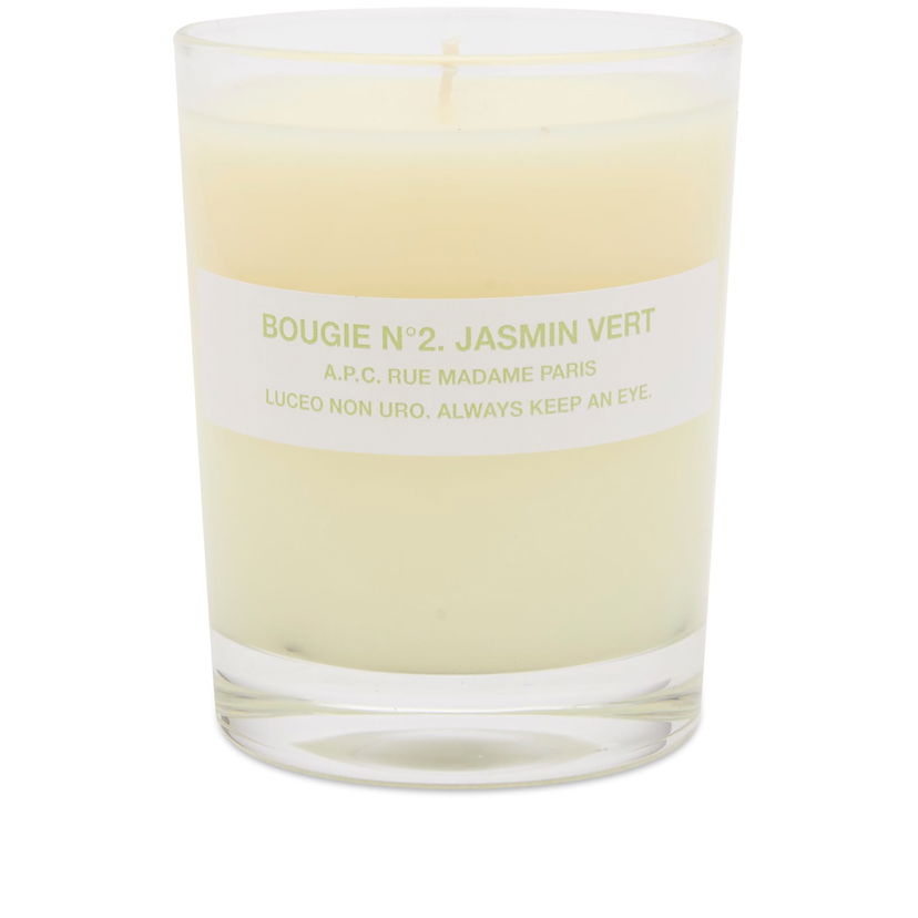 Ljus A.P.C. Candle No.2 in Green Jasmine Gul | YBZAA-M84001-VAB