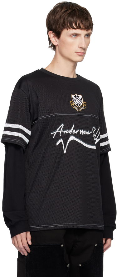 Jersey Andersson Bell Football Layered Long Sleeve T-shirt Svart | atb1380m, 1