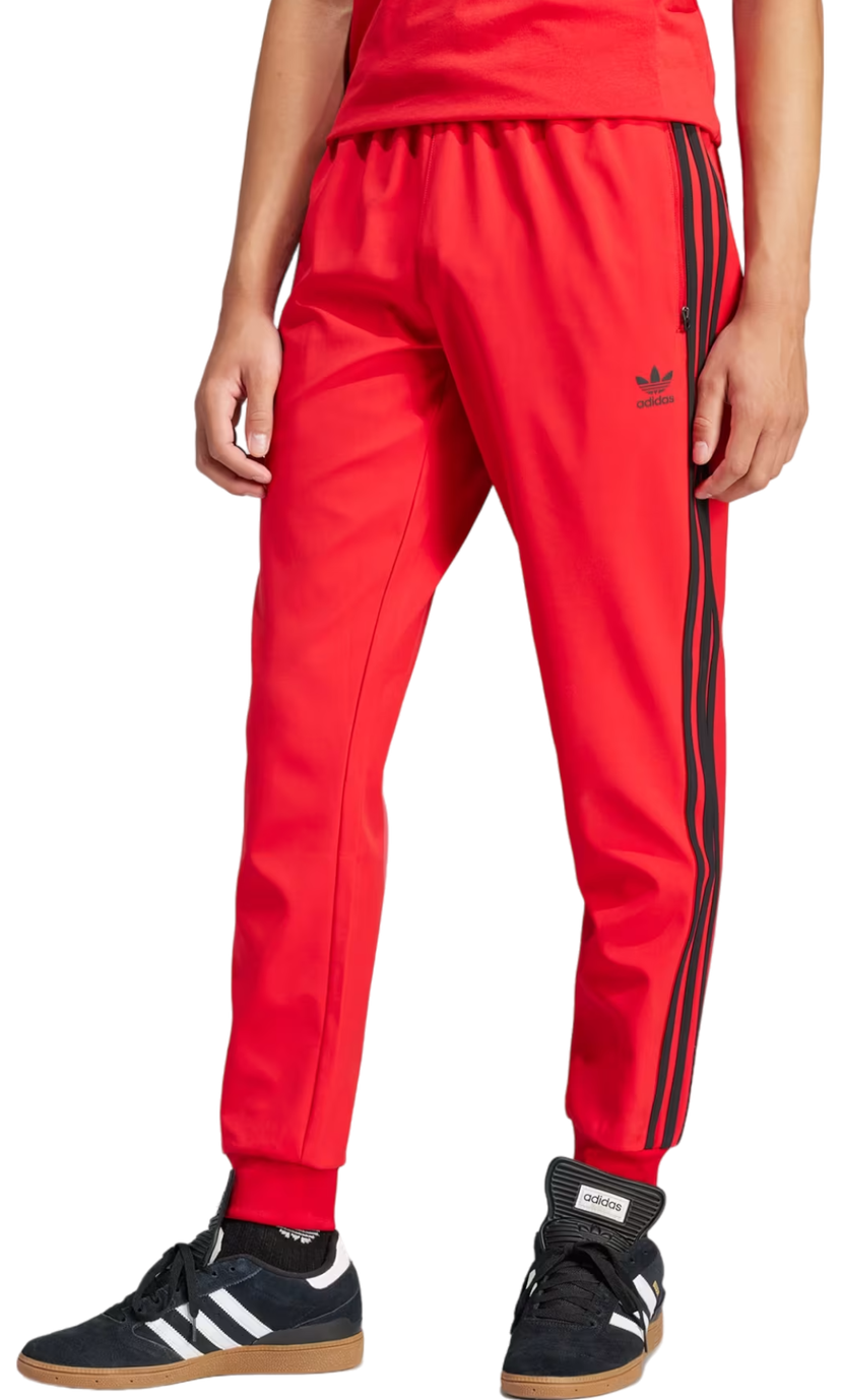 Träningsbyxor adidas Originals SST Bonded Trackpant Röd | is2808