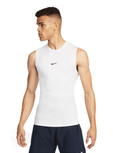 Linne Nike Pro Dri-FIT Vit | FB7914-100