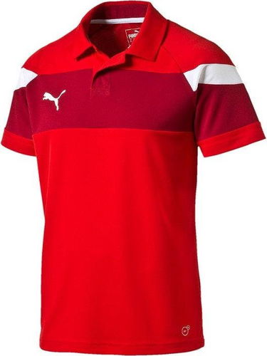 Polotröja Puma Spirit II Kids Polo Shirt Röd | 654660-001, 0