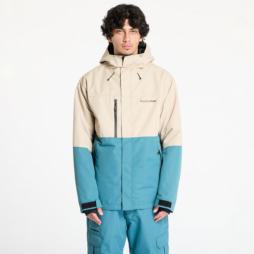 Parkas Horsefeathers Horsefeathers Track Jacket Beige | OM318D